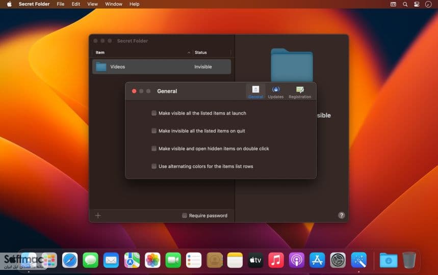 اسکرینشات 1 Secret Folder Pro