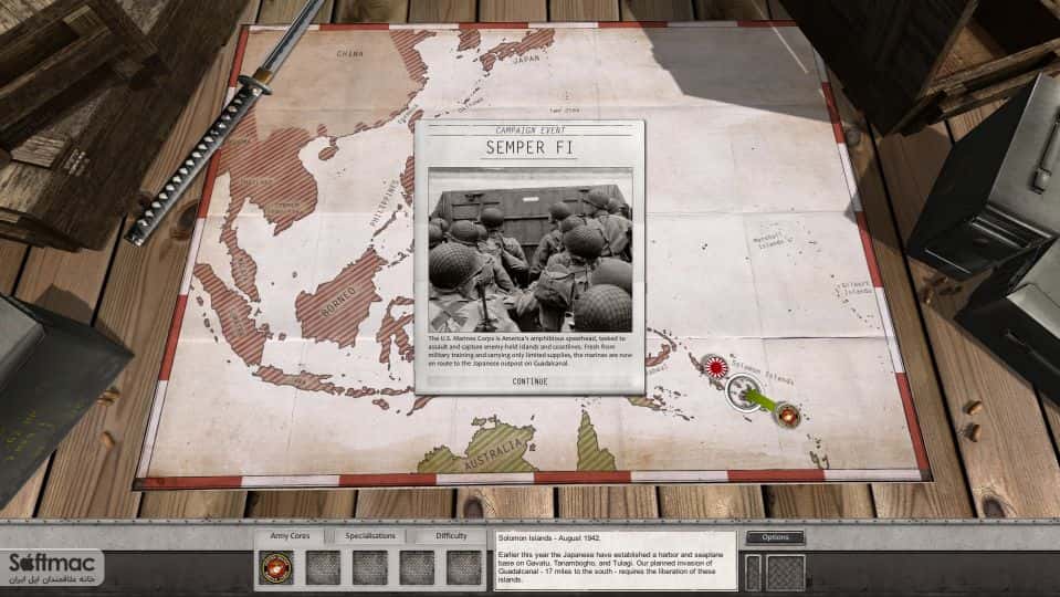 اسکرینشات 2 Order of Battle: World War II