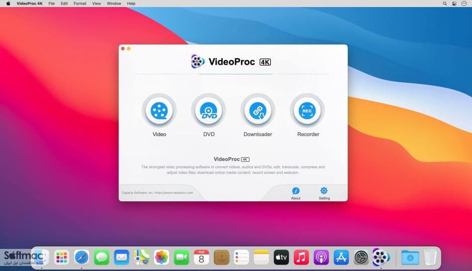 اسکرینشات 1 VideoProc Converter 4K