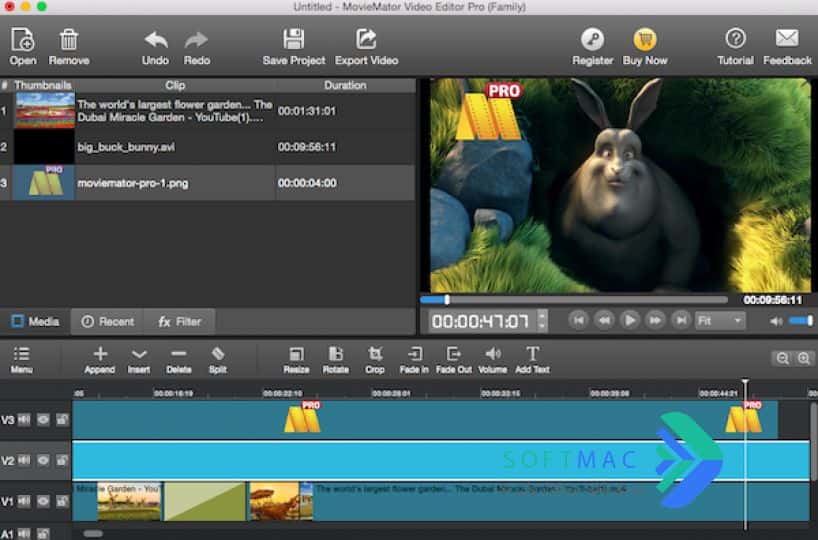 اسکرینشات 5 MovieMator Pro