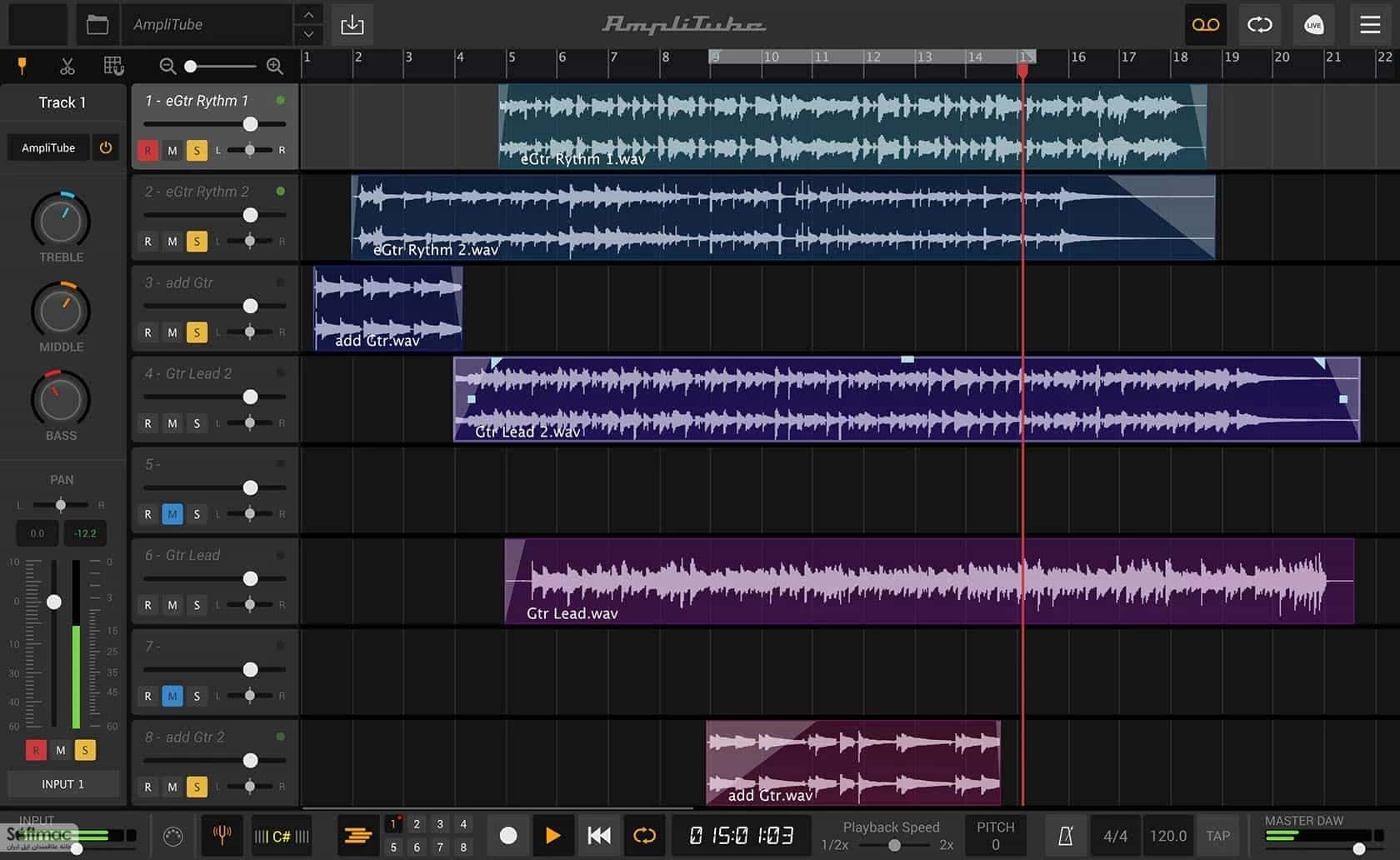 اسکرینشات 4 AmpliTube MAX
