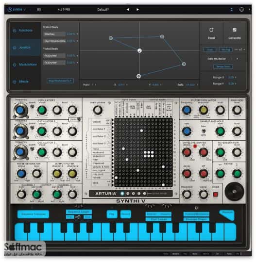اسکرینشات 4 Arturia Synthi V