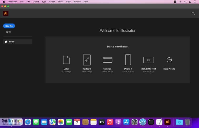 اسکرینشات 3 Adobe Illustrator