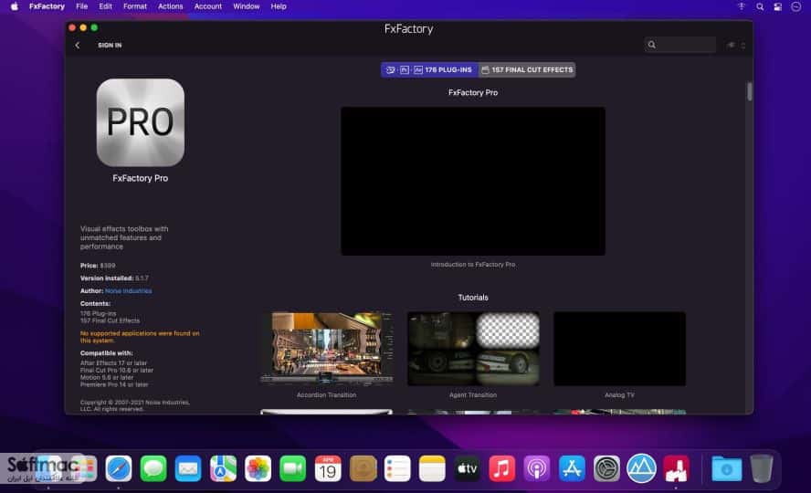 اسکرینشات 2 FxFactory Pro