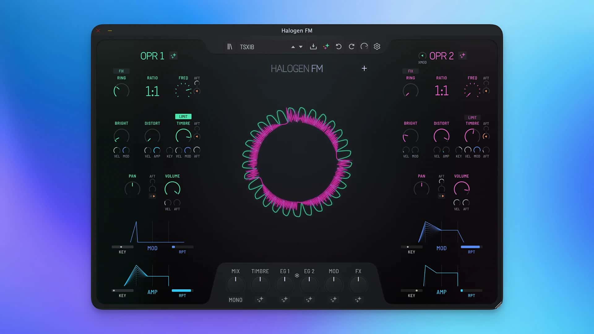 اسکرینشات 4 GForce Software Halogen FM
