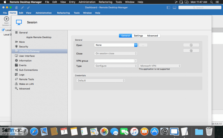 اسکرینشات 3 Remote Desktop Manager Enterprise