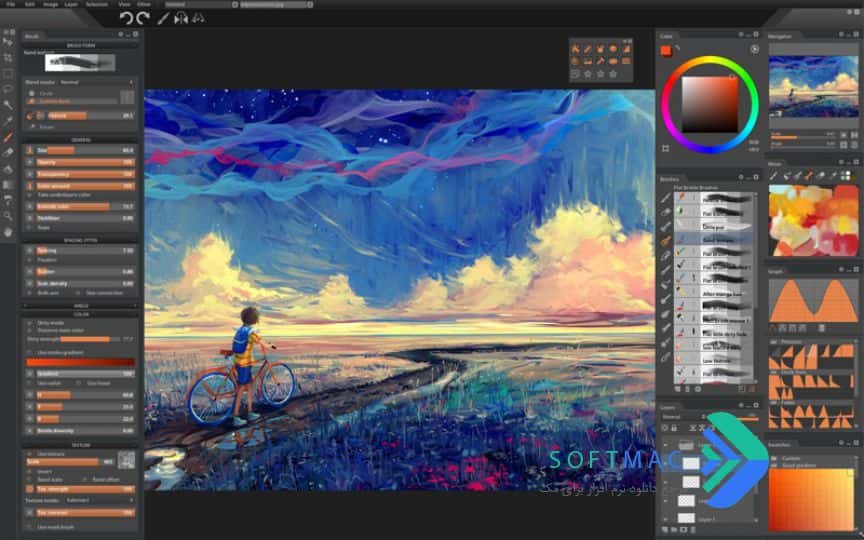 اسکرینشات 2 Paintstorm Studio