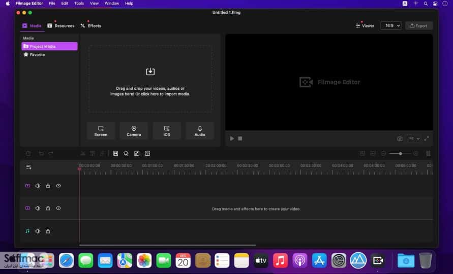 اسکرینشات 2 Filmage Editor