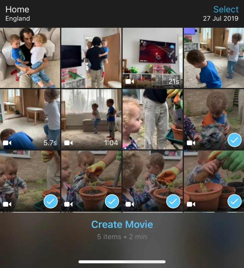 روش استفاده از iMovie در آیفون