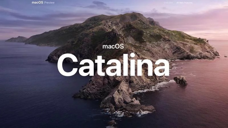 سیستم عامل مک کاتالینا در مقایسه با موجاوه