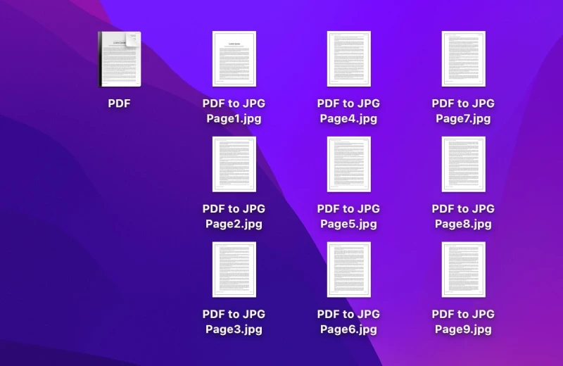 آموزش تبدیل رایگان PDF به JPG در مک