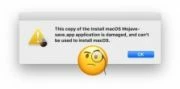 دانلود  روش رفع خطای application is damaged, can’t be used to install macOS